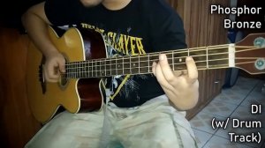 RotoSound RS88LD Bass Guitar Strings on ARIA FEB-30M Acoustic Bass Guitar Demo | Conrad Ian