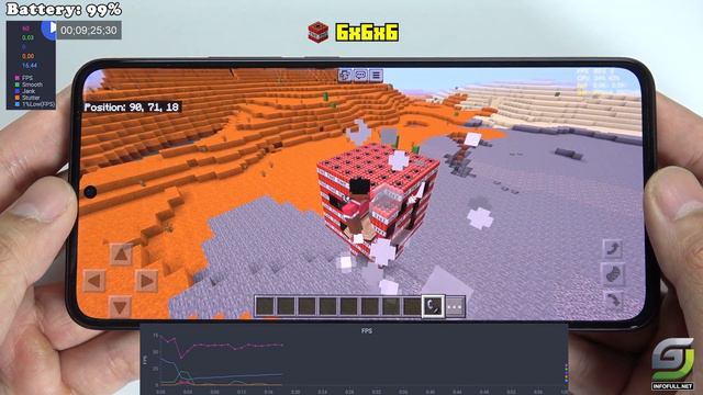 Xiaomi 13T Pro test game Minecraft | Dimensity 9200+