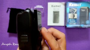 Unboxing KEMEI KM-1102 shaver (baldheaded machine)