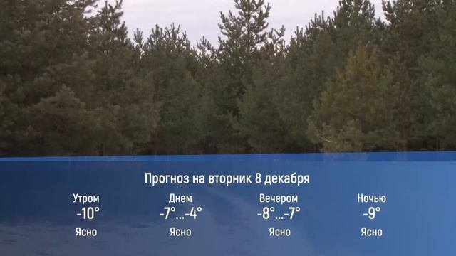 Метеопрогноз от Петра Завишо (эфир 4 декабря 2020)