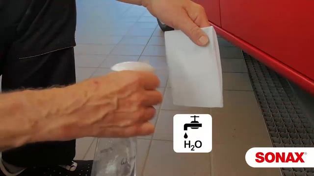 Восстановитель черного пластика Plastic restorer black SONAX 0,1л смотреть онлайн