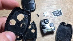 Замена корпуса ключа Хонда Аккорд 7 (заготовка ключа ремонт ключа) часть 1