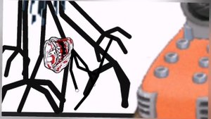 бой trollface с wubbox в dc2 или в рисую мультфильмы 2