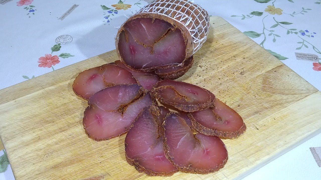 Бастурма из филе индейки. смотреть онлайн