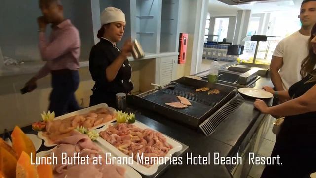 Lunch Buffet And Dinner at Grand Memories Hotel Beach Resort - Cayo Santa Maria Cuba. July 25/2023 смотреть онлайн