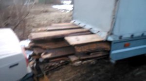 Перевозка 6м шести метровых досок в 3м трехметровом прицепе. Выше уровня бортов до потолка тоже дос