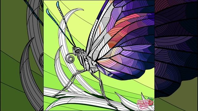 Colour With Me ||Happy Colour The Most Satisfying Game Ever|| Day 25|| смотреть онлайн