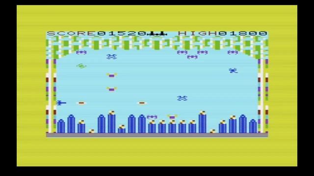 Android Attack Longplay (Commodore Vic-20 Game) - Warning Contains Flashing Lights