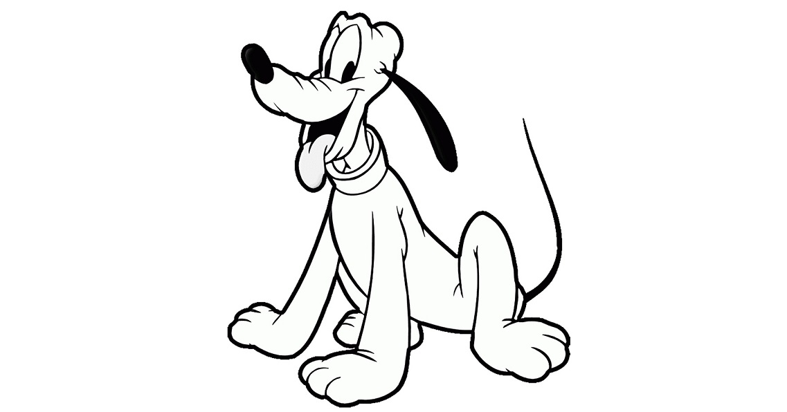 Draw a Pluto (Disney) #1