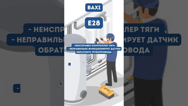 Ошибка E28 #shortvideo #baxi