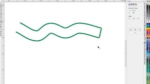 CorelDraw Vector drawing techniques - Drawing parallel Lines