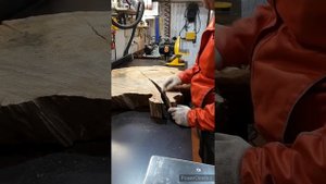 Стол из спила дуба. Подготовка. ч.1