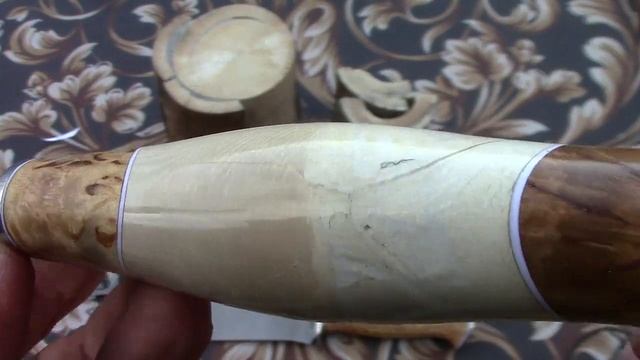 Рукоять ножа из бивня мамонта. МФ. смотреть онлайн