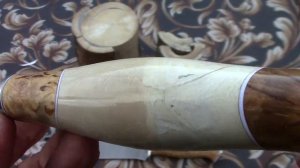 Рукоять ножа из бивня мамонта. МФ.