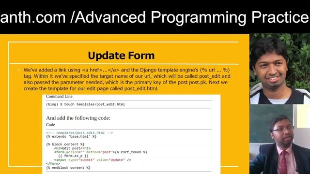 Christo Ananth - Django Forms, Update Form, Delete View, Tests - Advanced Programming Practice