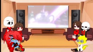 UNDERFELL REACT TO SCOUNDREL!SANS VS EPIC!SANS (REQUEST)