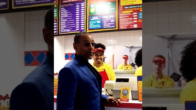 Gus Fring confronts rude customers