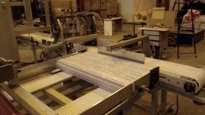 16-ти шпиндельная автоматическая линия по обработке листового пенополистирола для термопанелей