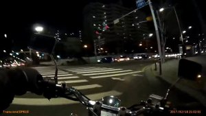 [Onboard] Night Ride with Honda Magna 50