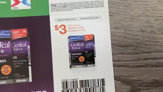 5/9/21 WHAT COUPONS DID I GET?
