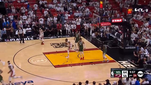 Jimmy Butler Scores CAREER-HIGH 56 POINTS in Game 4 vs. Bucks смотреть онлайн