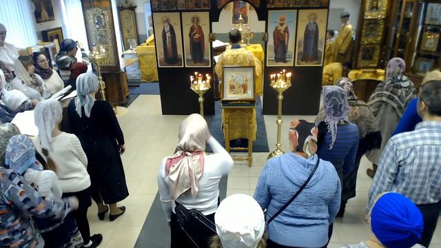 19.02.24 Водосвятный молебен. Часы. Литургия. смотреть онлайн