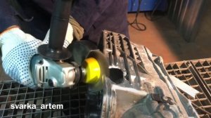 Сварка аргоном корпуса АКПП