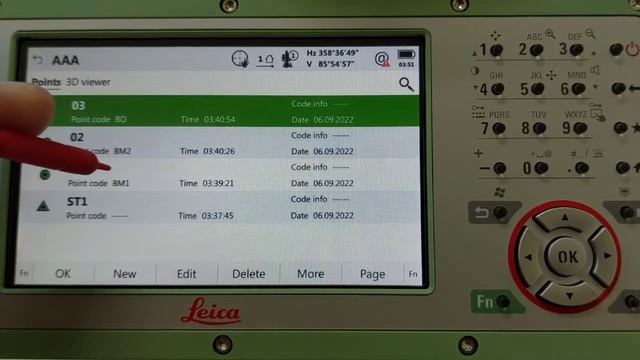 របៀបធ្វើ Backsight Station Total Station Leica TS10 #03 смотреть онлайн