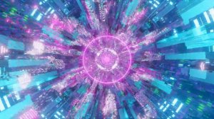 4k Neon abstract Tunnel Motion Background - Motion 4k Screensaver
