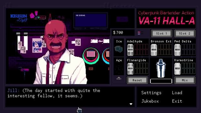 VA-11 HALL-A - #1 - BARKEEPER SIMULATOR - Let's Play VA11 HALLA (Gameplay / Playthrough) смотреть онлайн