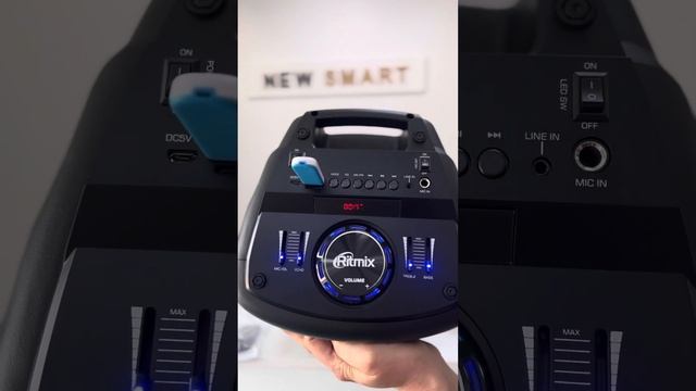 Обзор - распаковка портативной колонки от #Ritmix #SP870B смотреть онлайн