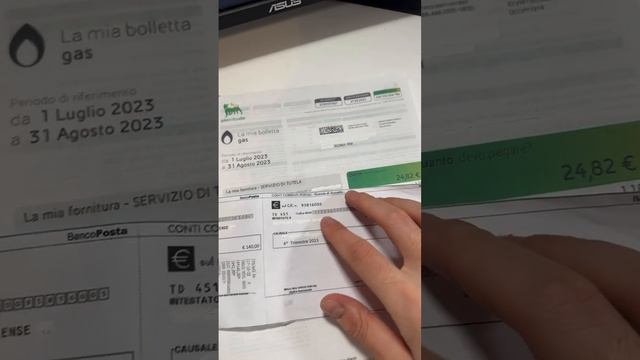 ? Стоимость коммунальных услуг в Италии! #shorts #italy