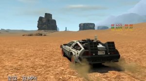 Grand Theft Auto IV - Back To The Future Delorean Time Machine (MOD) HD