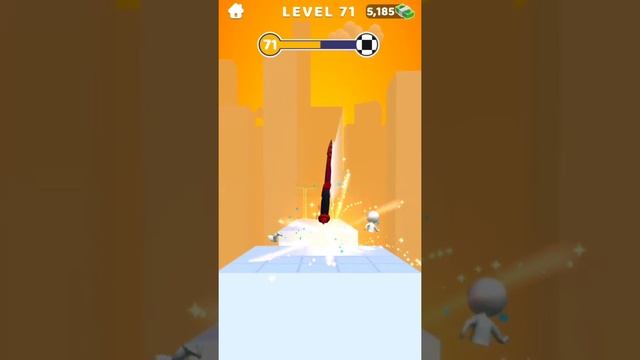 Ninja Slice Runner 3D Game | Level 71 | Sword Play! Ninja Slice Runner 3D Game YouTube Short