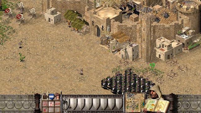 Stronghold Crusader HD Single Player Crusader Warchest Trail 63, Snaking Stream смотреть онлайн