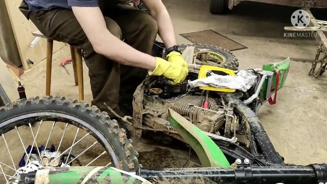 Нелегкий путь к легкому выжиму. Супер сцепление за копейки. Китайский эндуро Regulmoto ZR 172fmm смотреть онлайн