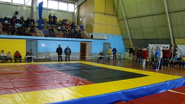 Чемпионат Украины по ушу саньшоу 2015. Кадыров 3
