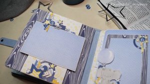 Скрапбукинг Альбом /// Mini album baby/Scrapbooking