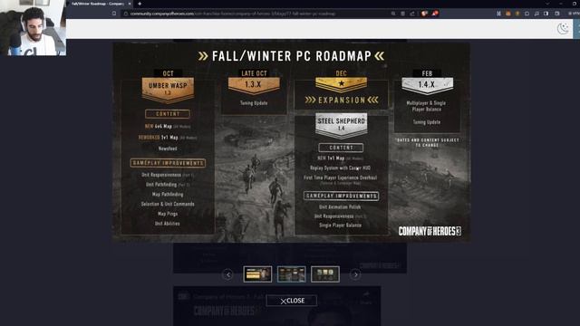 New Roadmap for 2023 | Company of Heroes 3