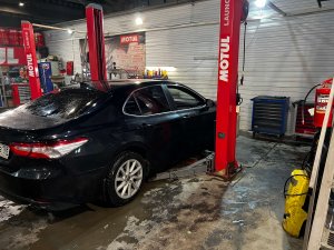 Замена масла в вариаторе Toyota Camry V70 Aisin K120