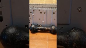 Как выровнять колышки у вязальной машины Silver Reed sk581.