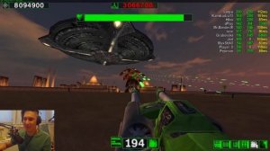 Ко-оп прохождение Serious Sam Classic_ The first Encounter. Залп из лазеров по финальному боссу.