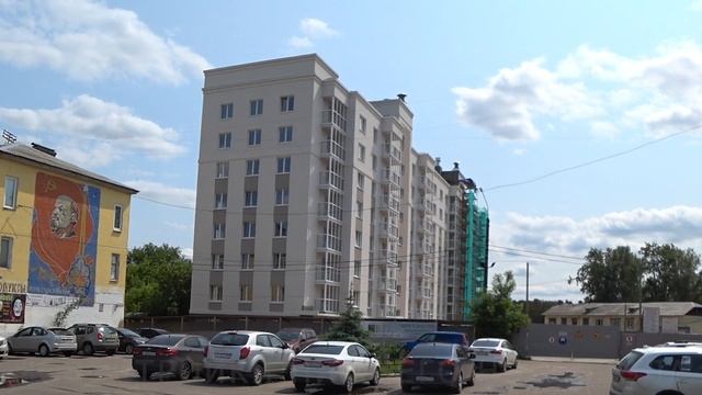 ЖК "Новый Бор". ГК "Жилстрой НН" // г. Бор, ул. Коммунистическая - ул. Маяковского // Июнь 2023