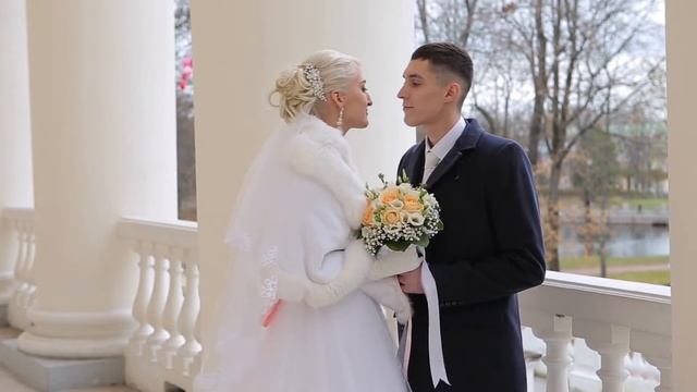 Екатерининский дворец в городе Пушкин Илья Аня смотреть онлайн