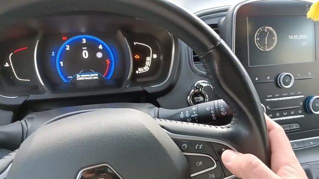 Обнуление интервалов между т.о. и замена масла. Рено Гранд Сценик 4.(Renault Grand Scenic 4) смотреть онлайн