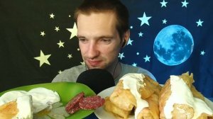 АСМР ЕДА / МУКБАНГ / СОЧНЫЕ ГОЛУБЦЫ С МЯСОМ / ИТИНГ / ASMR MUKBANG