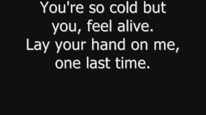 Breaking Benjamin - So cold (Lyrics on screen)
