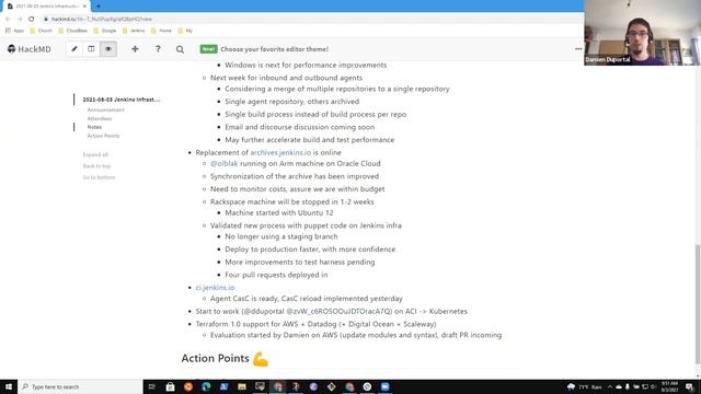 2021 08 03 Jenkins Infra Meeting смотреть онлайн