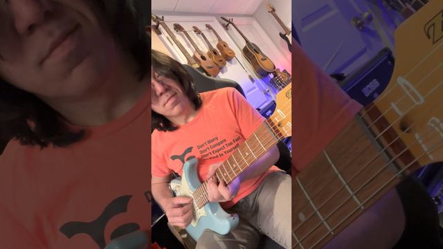 Every Ibanez AZES40L Lefty Guitar Player in 10 seconds - UPSIDE DOWN!