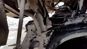 Снятие рулевой рейки с форда транзит т350 заключительная часть.